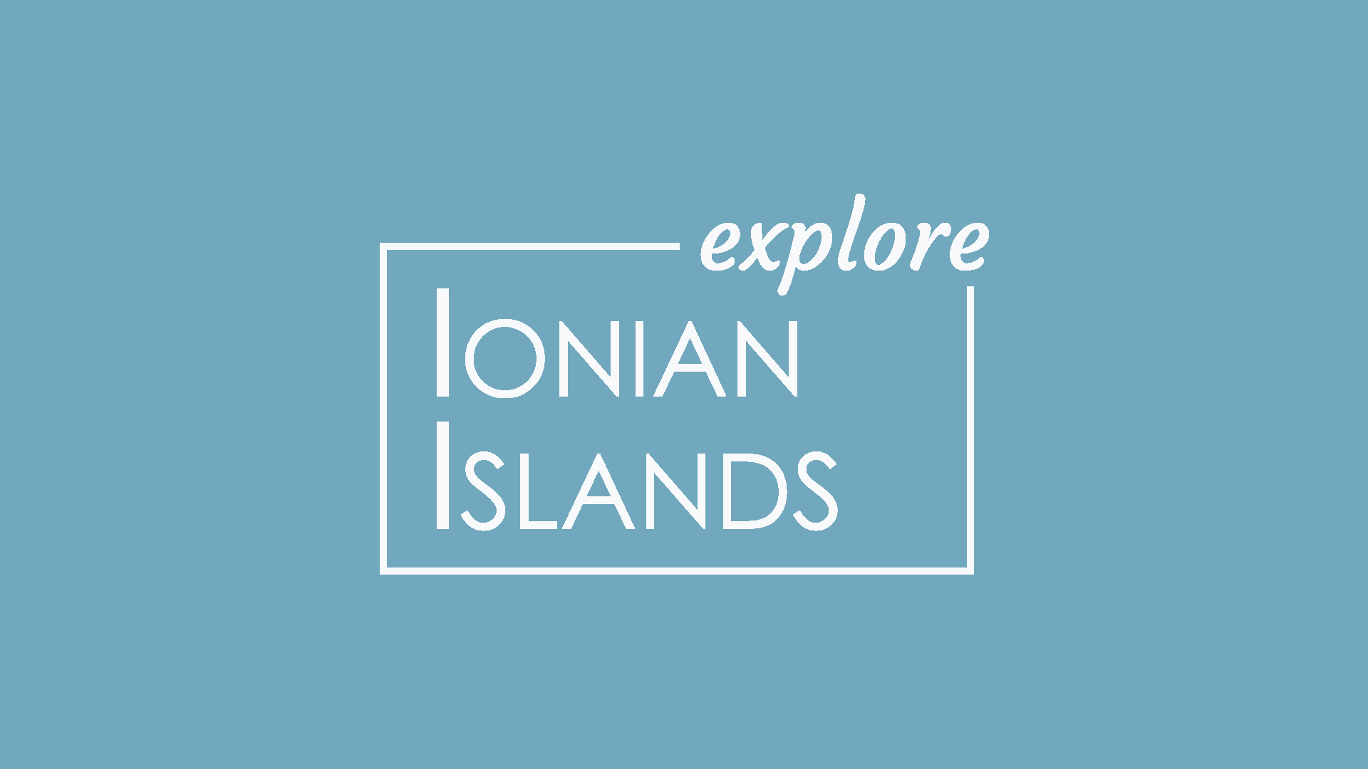 Διαδικτυακή παρουσίαση του Explore Ionian Islands 