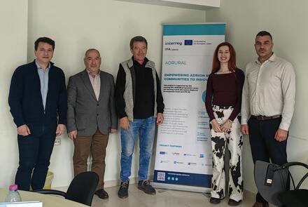 Συνάντηση εργασίας Στελεχών της ΠΕΔ-ΙΝ με Αντιδημάρχους του Δήμου Λευκάδας για το έργο ADRURAL